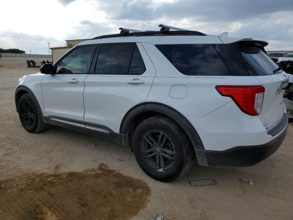 2020 Ford Explorer VIN 1FMSK7DH4LGA91812 COPART salvage auction — HAIL, Tx - Certificate Of Title, sold $8,700 on 2026-07-09 (photo 2)