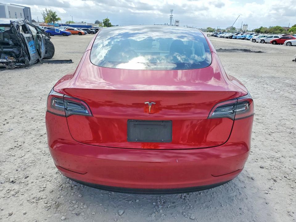 2023 Tesla Model 3 VIN 5YJ3E1EA3PF641662 COPART salvage auction — SIDE, FL - CERTIFICATE OF DESTRUCTION, sold $20 on 2026-07-07 (photo 6)