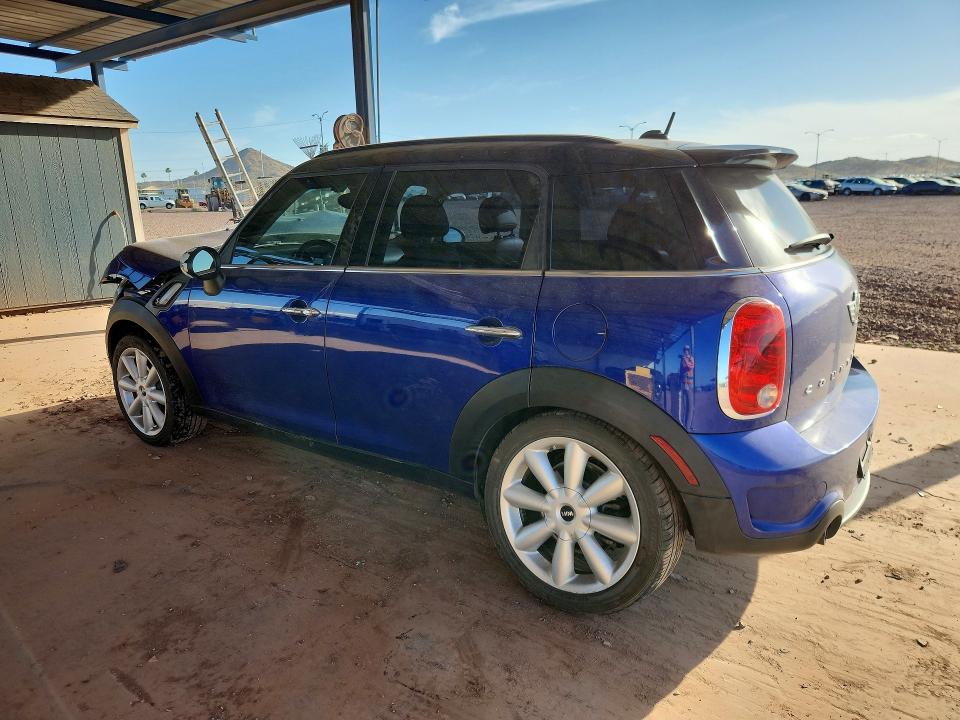 2015 Mini VIN WMWZC3C56FWT02113 COPART salvage auction — FRAME DAMAGE, Az - Cert Of Title - Salvage, sold $850 on 2026-08-27 (photo 2)