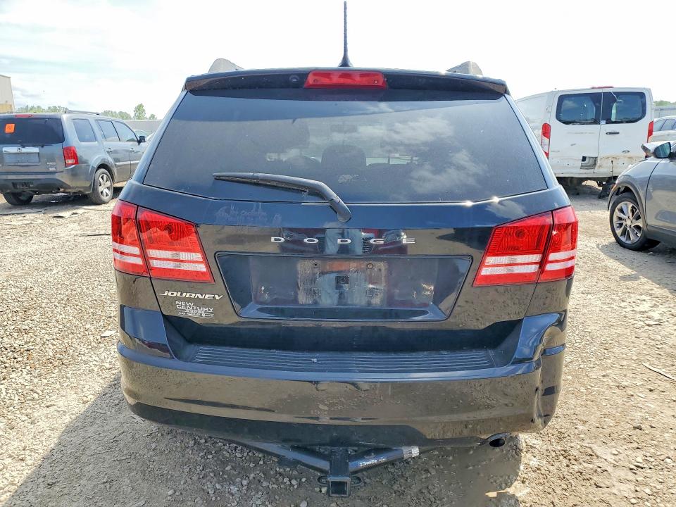 2018 Dodge Journey VIN 3C4PDCAB7JT347494 COPART salvage auction — HAIL, Ks - Cert Of Title-Salvage, sold $2,300 on 2026-07-09 (photo 6)