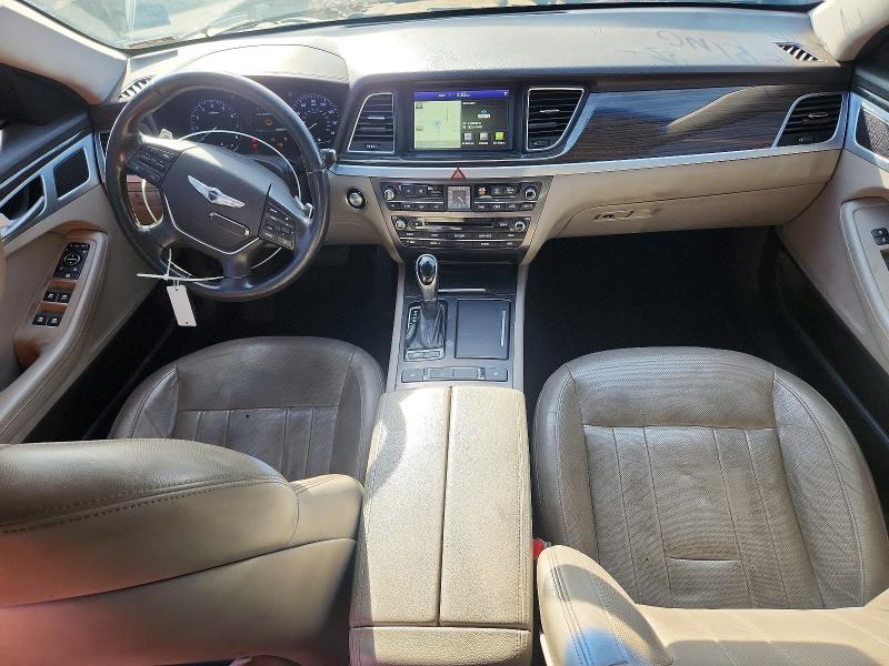 2015 Hyundai Genesis VIN KMHGN4JE7FU099141 COPART salvage auction — FRONT END, Id - Salvage Certificate Of Title, sold $1,400 on 2026-07-06 (photo 8)