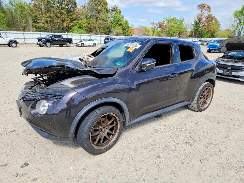 2016 Nissan Juke VIN JN8AF5MV5GT656181 COPART salvage auction — BURN, VA - CERT OF TITLE - SALVAGE, sold $100 on 2026-07-28 (photo 1)
