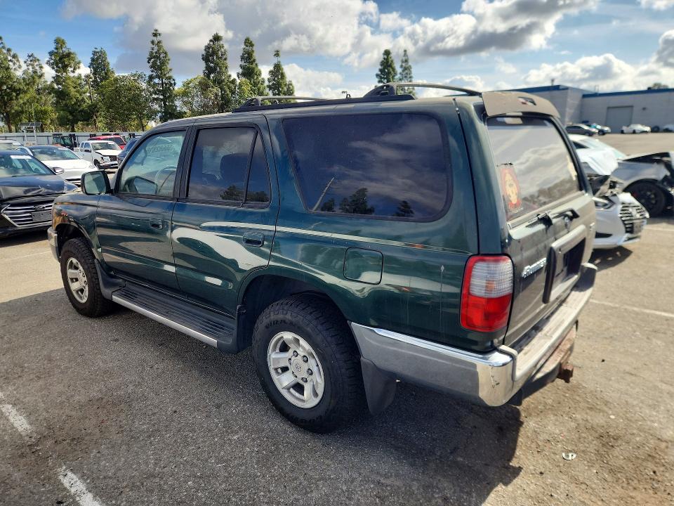 1999 Toyota 4runner VIN JT3GN86R5X0097120 COPART salvage auction — INTERIOR BURN, Ca - Dis/Dlr/Exp Only Clean Title, sold $850 on 2026-07-02 (photo 2)