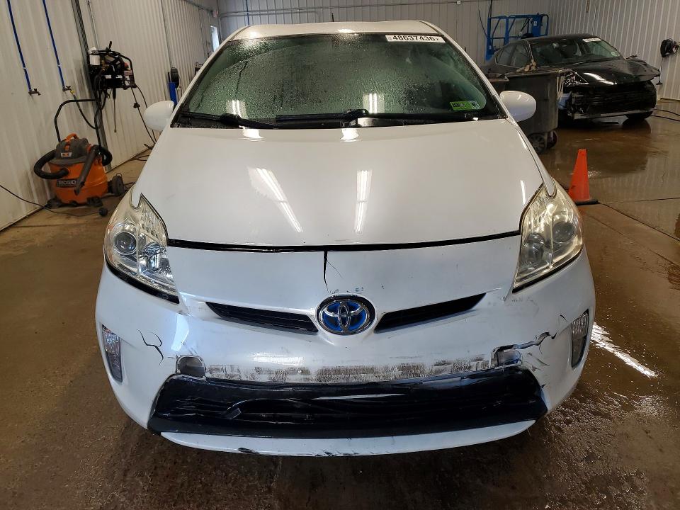 2015 Toyota Prius VIN JTDKN3DUXF0412735 COPART salvage auction — FRONT END, Id - Salvage Certificate Of Title, sold $1,500 on 2026-07-02 (photo 5)