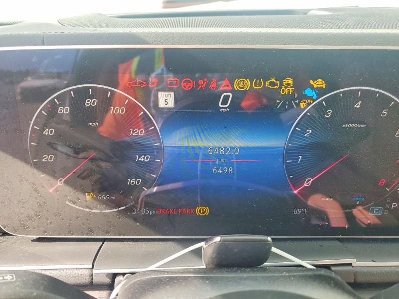 2025 Mercedes-benz Gle VIN 4JGFB4FB0SB439397 COPART salvage auction — FRONT END, Fl - Certificate Of Destruction, sold $19,600 on 2026-07-03 (photo 9)