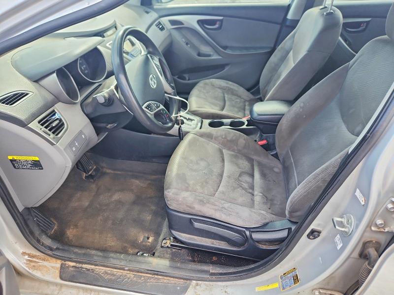 2012 Hyundai Elantra VIN KMHDH4AE2CU241045 COPART salvage auction — FRONT END, Ga - Cert Of Title-Salvage, sold $650 on 2026-07-07 (photo 7)