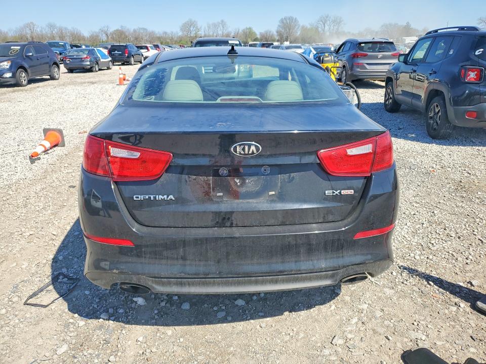 2015 Kia Optima VIN 5XXGN4A77FG433390 COPART salvage auction — FRONT END, Oh - Cert Of Title-Salvage, sold $375 on 2026-07-17 (photo 6)