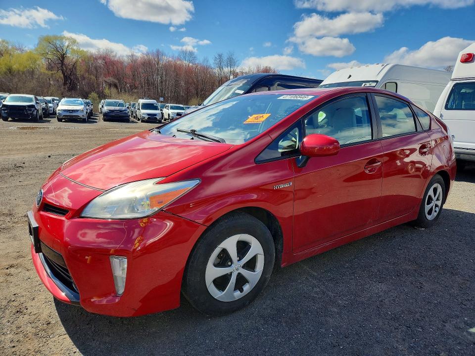2012 Toyota Prius VIN JTDKN3DU1C5385987 COPART salvage auction — MINOR DENT/SCRATCHES, MA - CERT OF TITLE-SALVAGE, sold $1,450 on 2026-07-31 (photo 1)