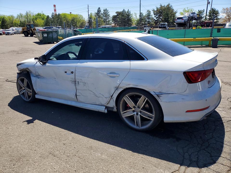 2016 Audi S3 VIN WAUB1GFF2G1067422 COPART salvage auction — FRONT END, Salvage Title, sold $1,650 on 2026-07-09 (photo 2)