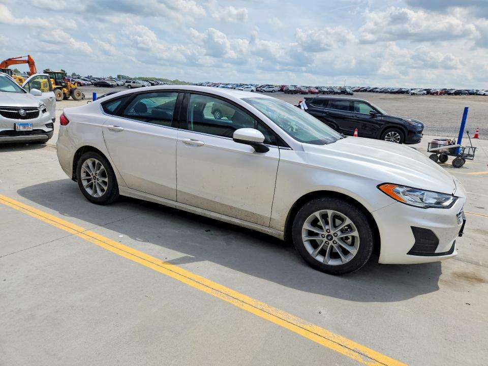 2020 Ford Fusion VIN 3FA6P0HD1LR251990 COPART salvage auction — FRONT END, Id - Salvage Certificate Of Title, sold $300 on 2026-07-02 (photo 4)