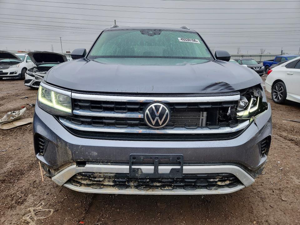 2022 Volkswagen Atlas VIN 1V2BP2CAXNC514737 COPART salvage auction — FRONT END, Il - Salvage Certificate, sold $8,100 on 2026-07-28 (photo 5)