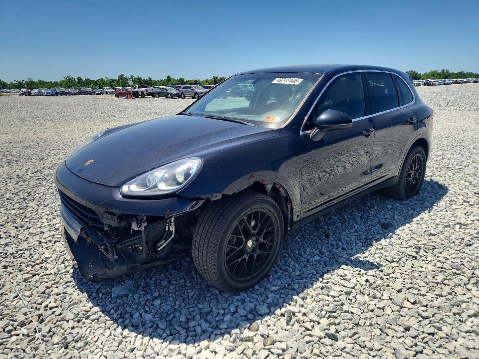 2016 Porsche Cayenne VIN WP1AA2A28GKA36786 COPART salvage auction — FRONT END, Fl - Cert Of Title Slvg Rebuildable, sold $7,000 on 2026-07-10 (photo 1)
