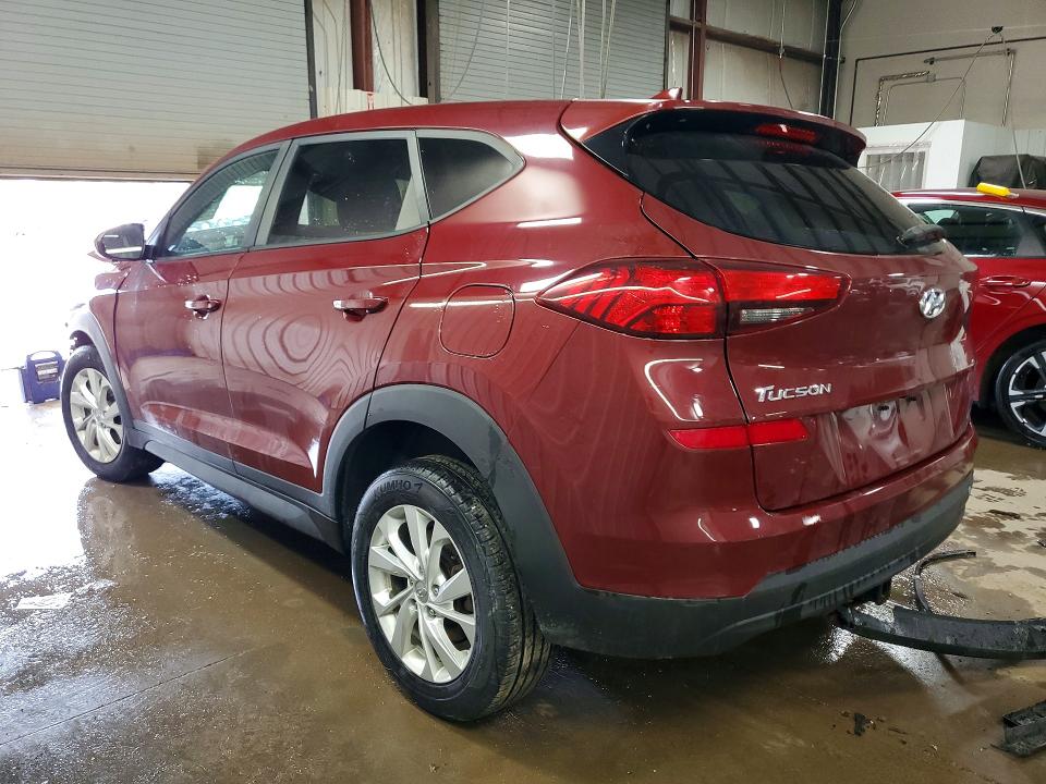2019 Hyundai Tucson VIN KM8J23A49KU888384 COPART salvage auction — FRONT END, Il - Salvage Certificate, sold $1,500 on 2026-07-07 (photo 2)
