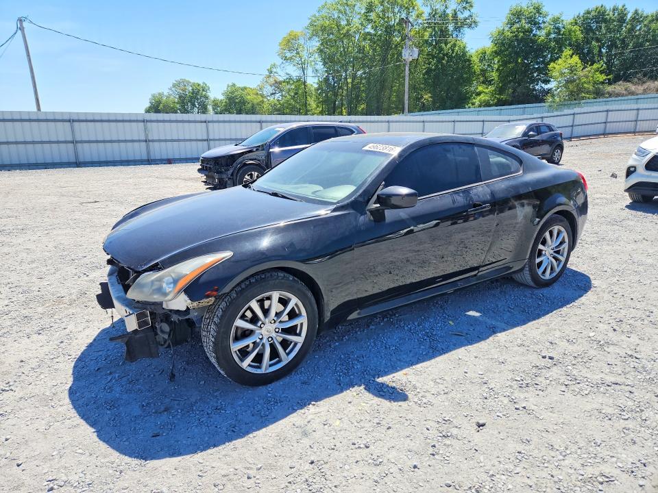 2011 Infiniti G37 VIN JN1CV6EL8BM261539 COPART salvage auction — FRONT END, NC - SALVAGE CERTIFICATE OF TITLE, sold $900 on 2026-07-22 (photo 1)