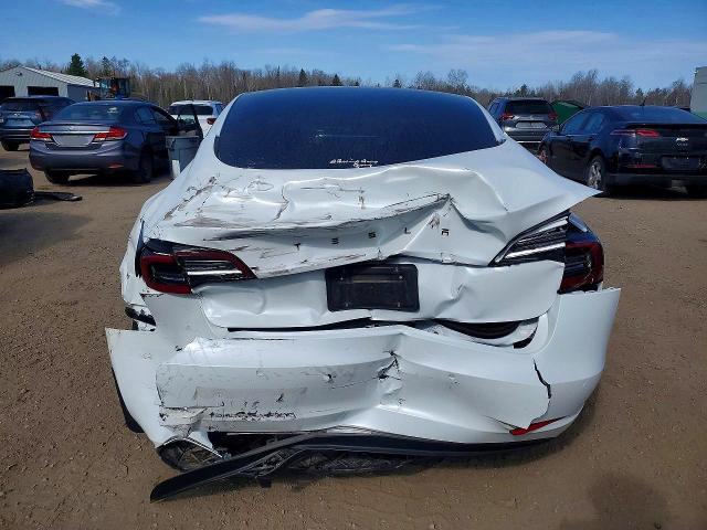 2020 Tesla Model 3 VIN 5YJ3E1EA3LF786338 COPART salvage auction — REAR END, On - Permit Salvage, sold $4,100 on 2026-07-07 (photo 6)
