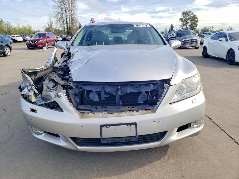 2010 Lexus Ls 460 VIN JTHBL5EF5A5093031 COPART salvage auction — FRONT END, Or - Salvage Title Certificate, sold $1,500 on 2026-07-03 (photo 5)