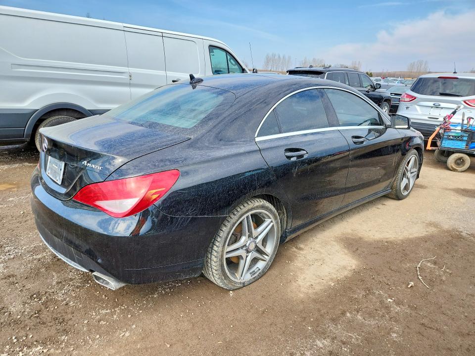2014 Mercedes-benz Cla-klasse VIN WDDSJ4GB4EN127760 COPART salvage auction — FRONT END, On - Permit Salvage, sold $1,400 on 2026-07-30 (photo 3)