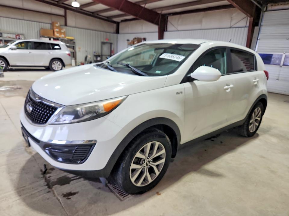 2015 Kia Sportage VIN KNDPBCAC4F7697501 COPART salvage auction — FRONT END, Md - Cert Of Salvage-Recovered Stol, sold $2,250 on 2026-07-10 (photo 1)