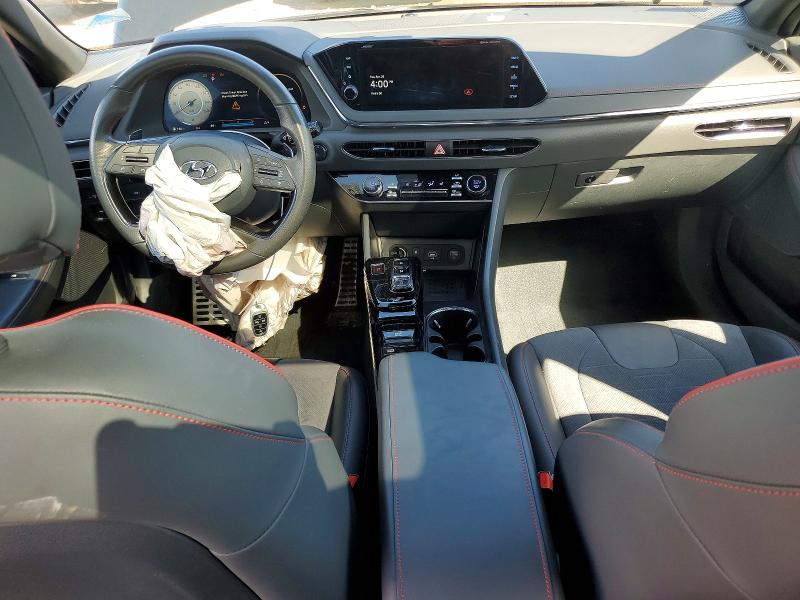 2022 Hyundai Sonata VIN KMHL14JC0NA220732 COPART salvage auction — FRONT END, Il - Salvage Certificate, sold $3,200 on 2026-07-28 (photo 8)