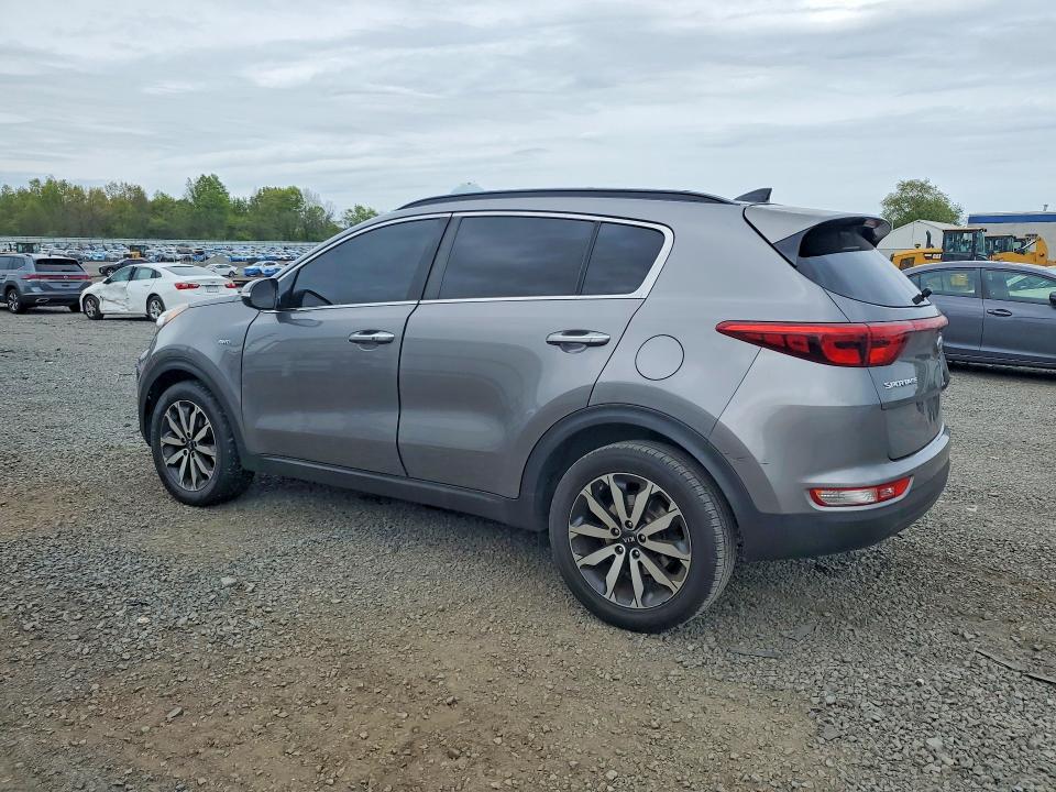 2018 Kia Sportage VIN KNDPNCAC0J7431893 COPART salvage auction — FRONT END, ID - SALVAGE CERTIFICATE OF TITLE, sold $4,300 on 2026-07-31 (photo 2)