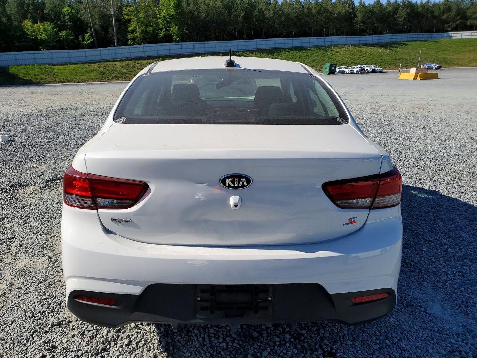 2020 Kia Rio VIN 3KPA24ADXLE313821 COPART salvage auction — FRONT END, NC - SALVAGE CERTIFICATE OF TITLE, sold $2,250 on 2026-07-02 (photo 6)