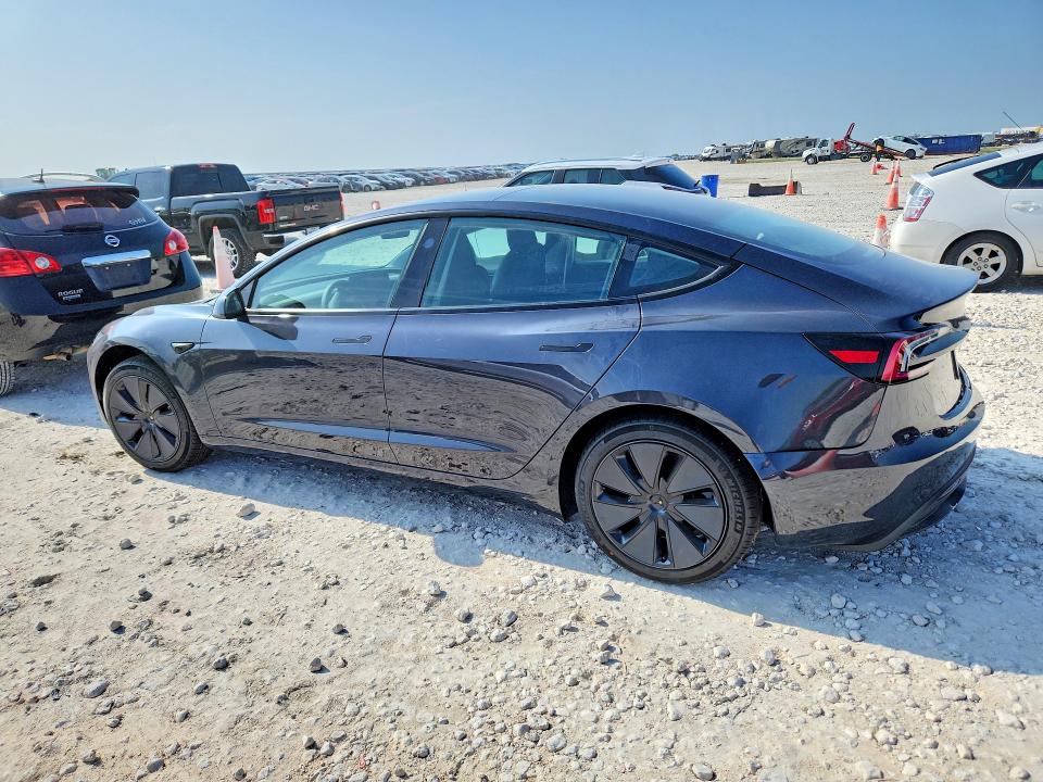 2026 Tesla Model 3 VIN 5YJ3E1EAXTF155621 COPART salvage auction — REAR END, Salvage Title, sold $12,700 on 2026-07-23 (photo 2)