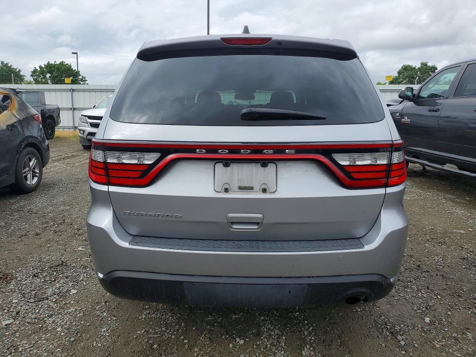 2016 Dodge Durango VIN 1C4RDHAG6GC361845 COPART salvage auction — FRONT END, Ca - Salvage Certificate, sold $1,550 on 2026-07-09 (photo 6)