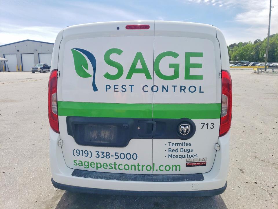 2022 Ram Promaster city VIN ZFBHRFAB3N6Y72739 COPART salvage auction — FRONT END, Nc - Salvage Certificate Of Title, sold $1,250 on 2026-07-29 (photo 6)