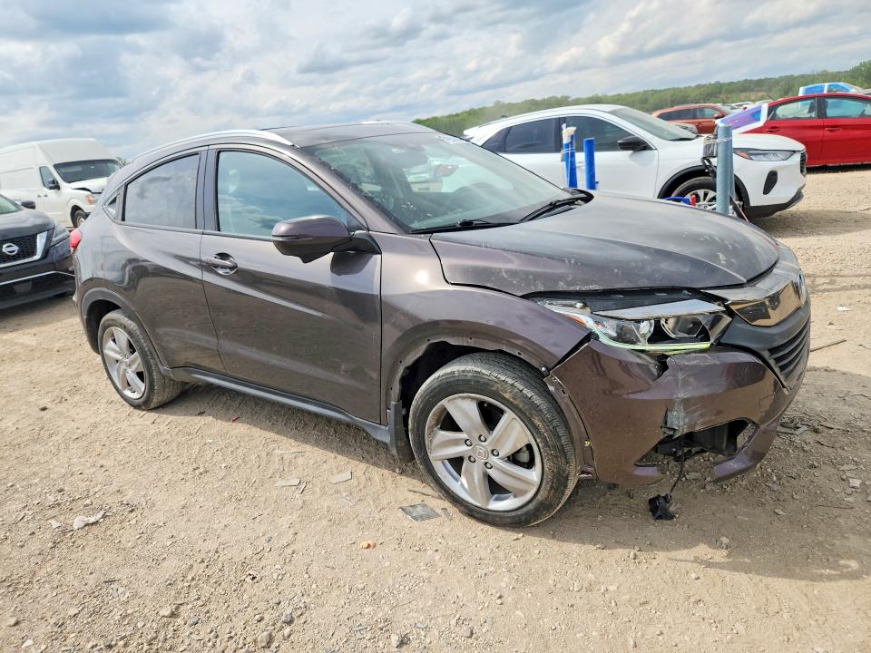 2019 Honda Hr-v VIN 3CZRU6H74KM735848 COPART salvage auction — FRONT END, Mo - Salvage Certificate Of Title, sold $375 on 2026-07-02 (photo 4)