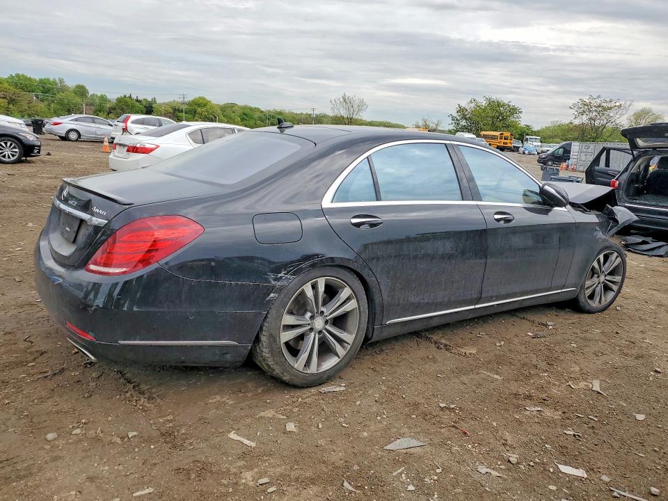 2016 Mercedes-benz S-klasse VIN WDDUG8FB5GA226016 COPART salvage auction — FRONT END, Md - Cert Of Salvage > 75% Damage, sold $3,050 on 2026-07-14 (photo 3)