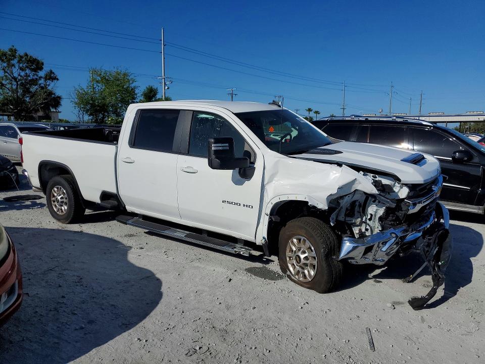 2026 Chevrolet Silverado VIN 1GC1KNEY6TF151632 COPART salvage auction — FRONT END, Fl - Certificate Of Title, sold $31,250 on 2026-07-21 (photo 4)