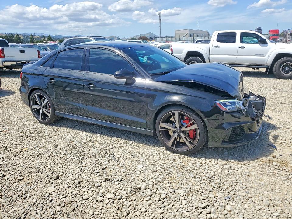 2019 Audi Rs3 VIN WUABWGFF9KA905591 COPART salvage auction — FRONT END, Salvage Title, sold $11,800 on 2026-09-17 (photo 4)