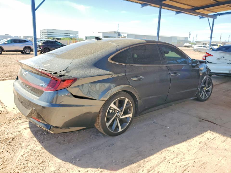 2022 Hyundai Sonata VIN KMHL44J22NA238356 COPART salvage auction — FRONT END, Id - Salvage Certificate Of Title, sold $175 on 2026-07-23 (photo 3)