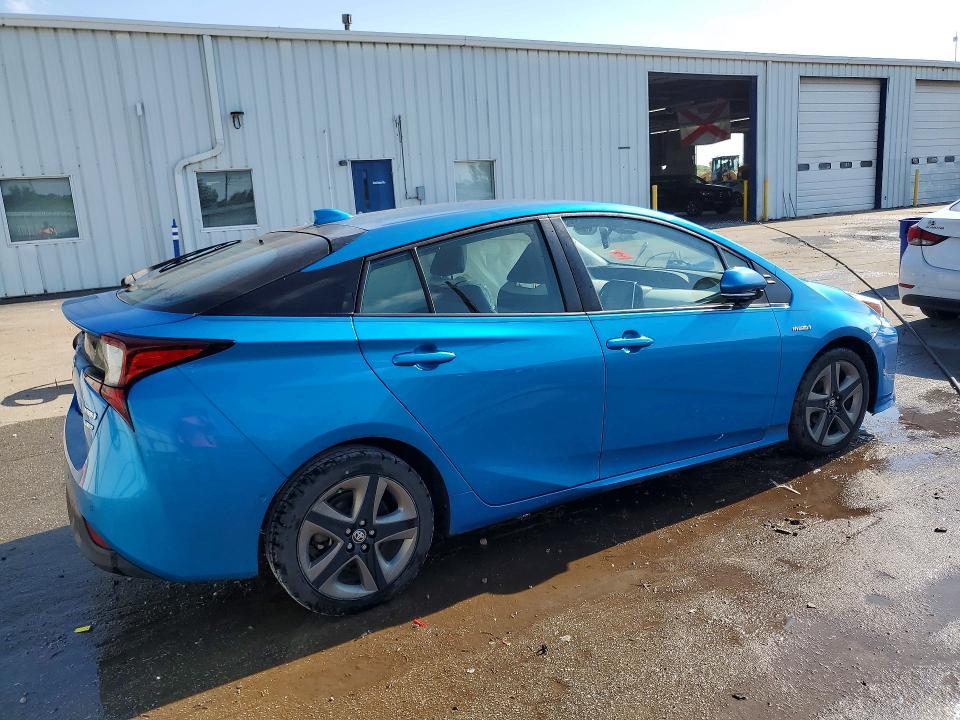 2021 Toyota Prius VIN JTDKAMFU7M3136184 COPART salvage auction — SIDE, Al - Cert Of Title-Salvage Title, sold $4,750 on 2026-07-23 (photo 3)