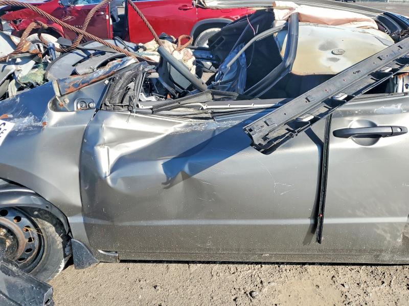 2006 Honda Civic VIN 2HGFG11316H006075 COPART salvage auction — ROLLOVER, Ny - Mv907A-Parts Only, sold $225 on 2026-07-20 (photo 7)