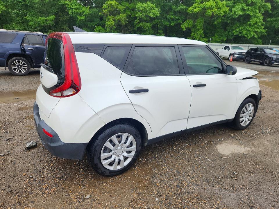 2020 Kia VIN KNDJ22AU9L7017841 COPART salvage auction — FRONT END, La - Cert Of Title-Salvage, sold $500 on 2026-07-23 (photo 3)