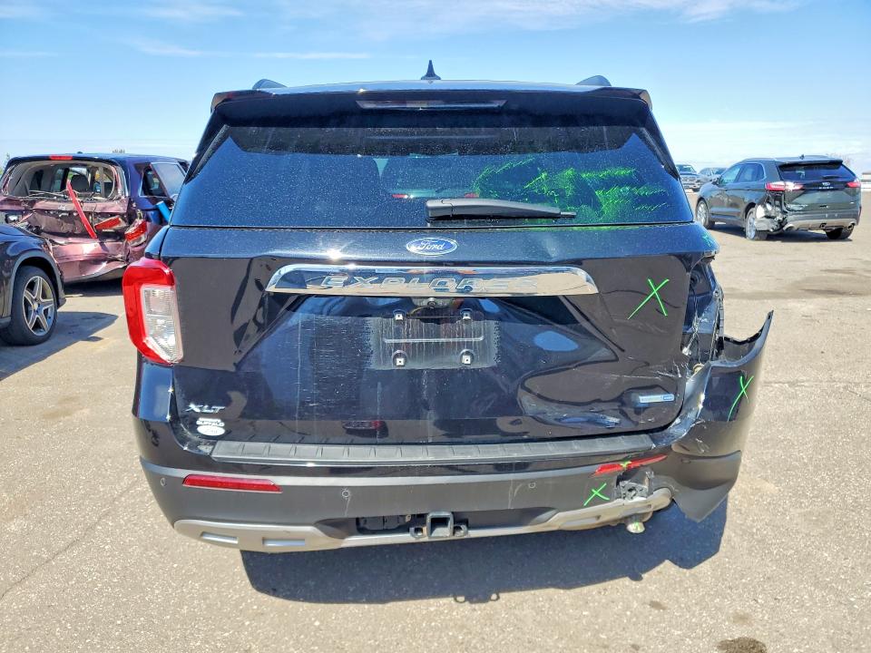 2020 Ford Explorer VIN 1FMSK8DH8LGC81506 COPART salvage auction — REAR END, Id - Salvage Certificate Of Title, sold $8,300 on 2026-07-28 (photo 6)