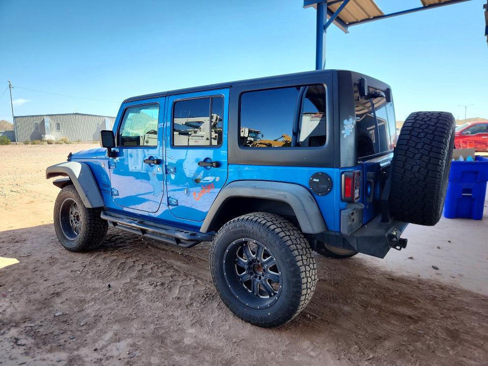 2015 Jeep Wrangler / VIN 1C4BJWDG6FL639894 COPART salvage auction — FRONT END, AZ, sold $4,650 on 2026-07-30 (photo 2)
