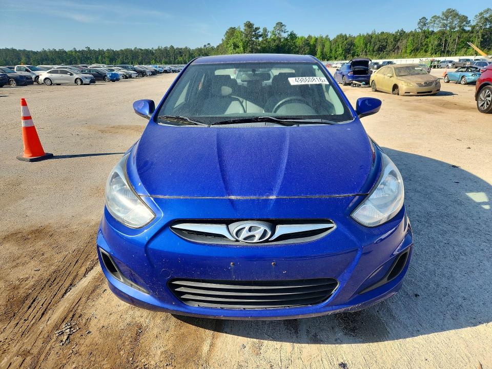 2012 Hyundai Accent VIN KMHCT4AE5CU159014 COPART salvage auction — MINOR DENT/SCRATCHES, SC - CERTIFICATE OF TITLE, sold $875 on 2026-07-27 (photo 5)