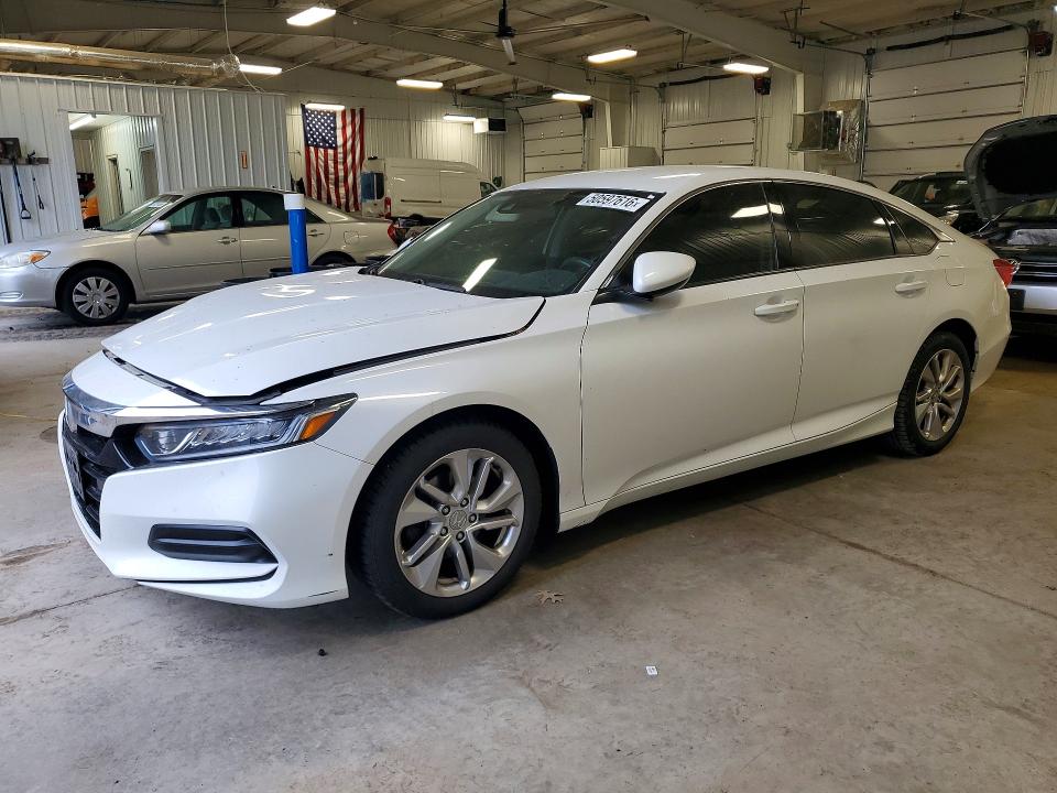 2018 Honda Accord VIN 1HGCV1F11JA260215 COPART salvage auction — FRONT END, Mn - Cert Of Title-Salvage, sold $8,900 on 2026-07-02 (photo 1)