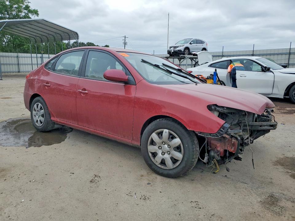 2010 Hyundai Elantra VIN KMHDU4AD2AU182966 COPART salvage auction — ROLLOVER, Sc - Cert Of Title-Salvage, sold $425 on 2026-07-29 (photo 4)