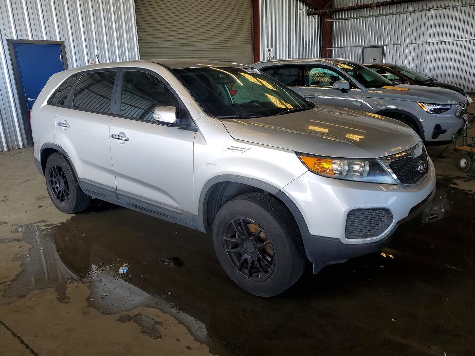 2012 Kia Sorento VIN 5XYKT3A16CG277419 COPART salvage auction — SIDE, Ca - Salvage Certificate, sold $400 on 2026-07-02 (photo 4)