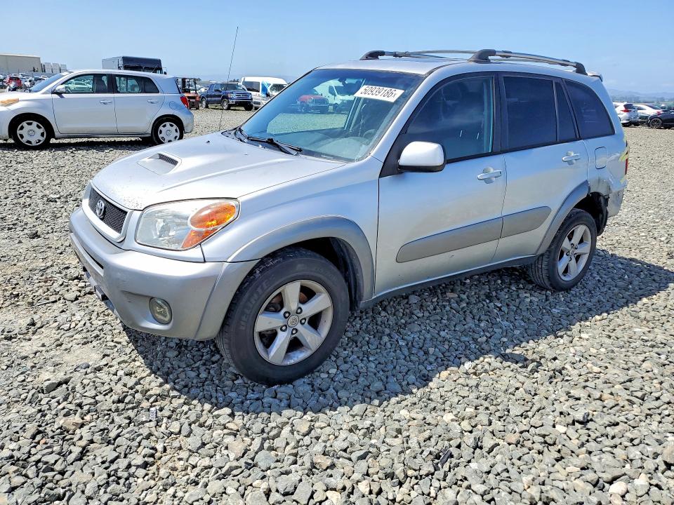 2005 Toyota Rav4 VIN JTEGD20V750080149 COPART salvage auction — REAR END, CA - SALVAGE CERTIFICATE, sold $900 on 2026-07-23 (photo 1)