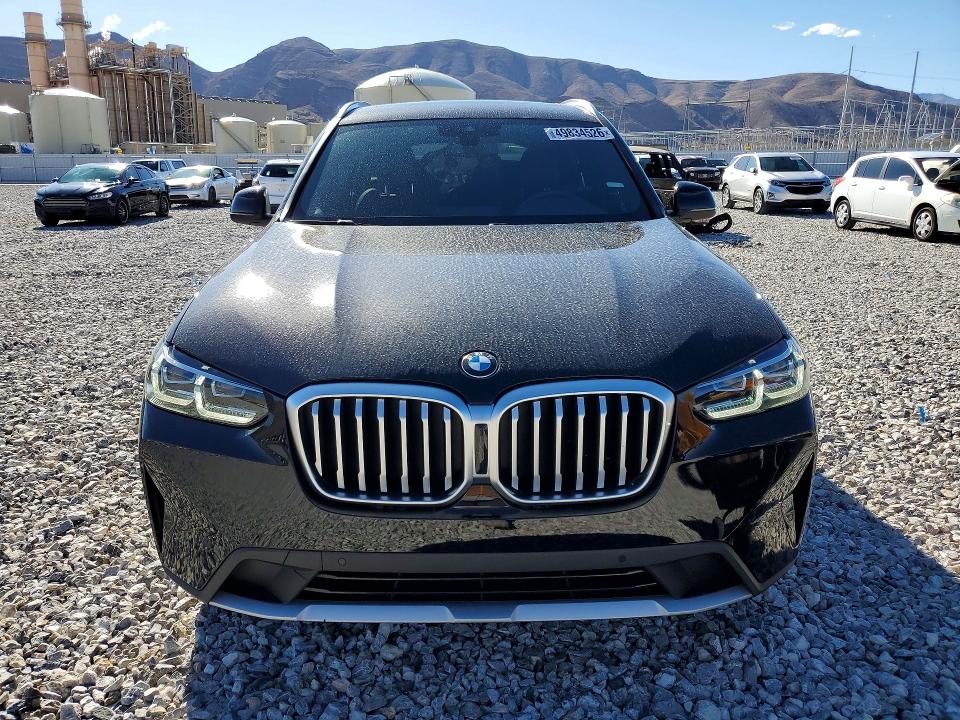 2023 BMW X3 VIN WBX47DP01PN191258 COPART salvage auction — REAR END, Nv - Salvage Title, sold $16,700 on 2026-07-08 (photo 5)