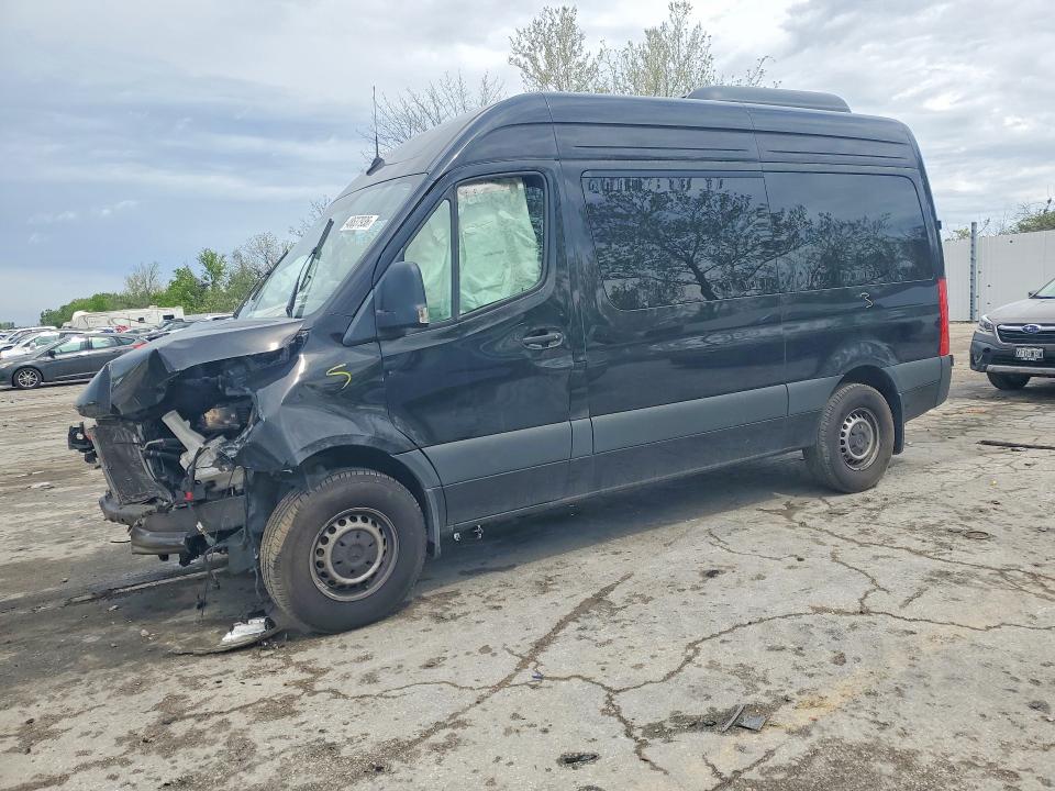 2024 Mercedes-benz Sprinter VIN W1Z4KFHY9RP727142 COPART salvage auction — FRONT END, Mo - Salvage Certificate Of Title, sold $7,600 on 2026-07-08 (photo 1)