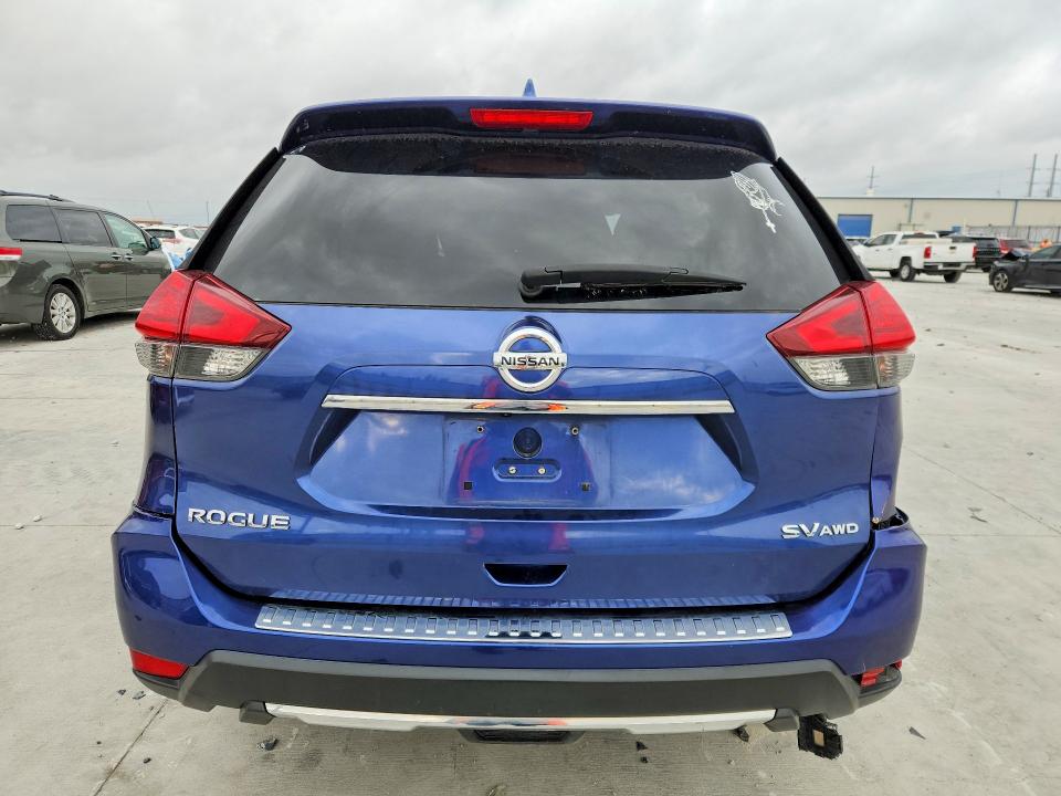 2017 Nissan Rogue VIN JN8AT2MV4HW024490 COPART salvage auction — FRONT END, Tx - Salvage Vehicle Title, sold $1,500 on 2026-07-07 (photo 6)