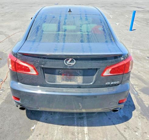 2013 Lexus Is VIN JTHBF5C22D5190134 COPART salvage auction — FRONT END, Ga - Cert Of Title-Salvage, sold $600 on 2026-07-08 (photo 7)