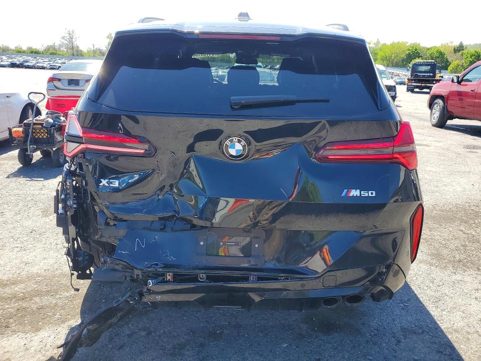2026 BMW X3 VIN 5UX73GP02T9156317 COPART salvage auction — FRONT END, Salvage Title, sold $2,600 on 2026-07-21 (photo 6)