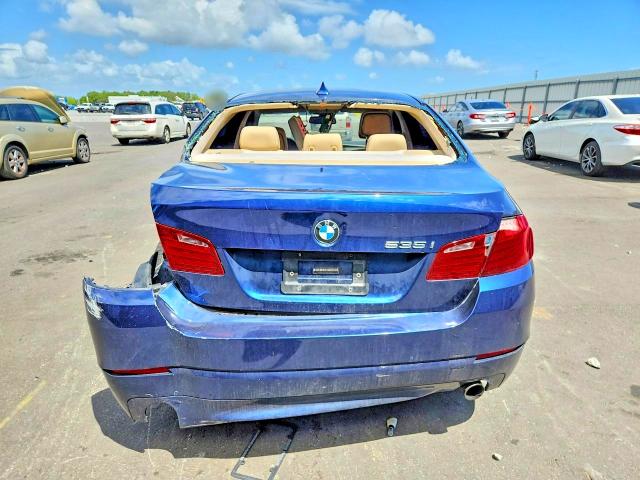 2011 BMW 5 series VIN WBAFU7C59BC870777 COPART salvage auction — REAR END, FL - CERT OF TITLE SLVG REBUILDABLE, sold $1,200 on 2026-07-20 (photo 6)