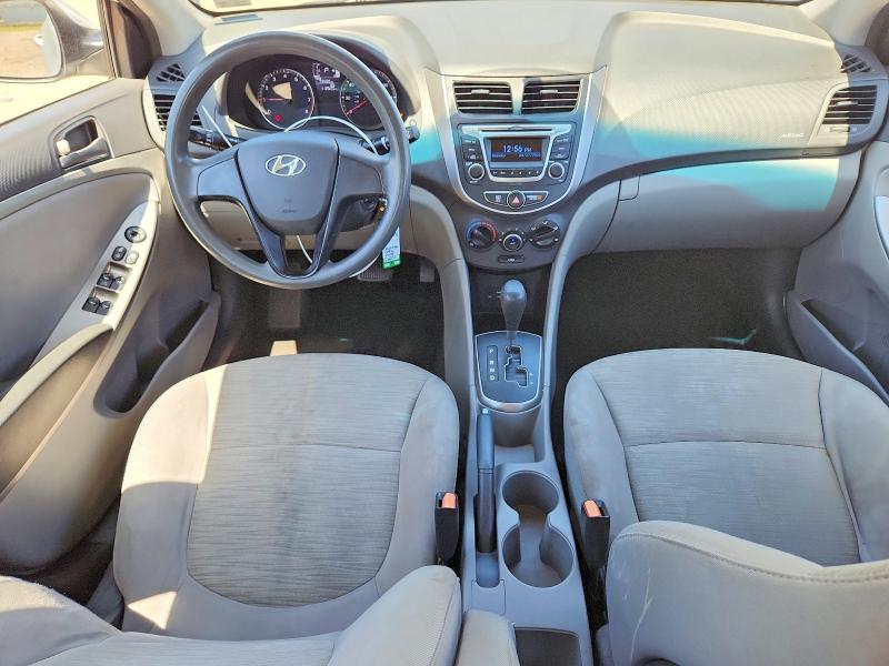 2016 Hyundai Accent VIN KMHCT4AE6GU089335 COPART salvage auction — REAR END, Va - Cert Of Title - Salvage, sold $1,000 on 2026-07-06 (photo 8)